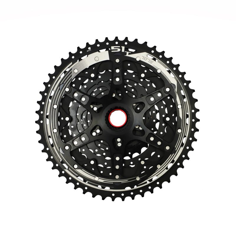 PIÑON SUNRACE CSMZ933 10-51T 12 VEL. MICROSPLINE NEGRO CR - Imagen 2