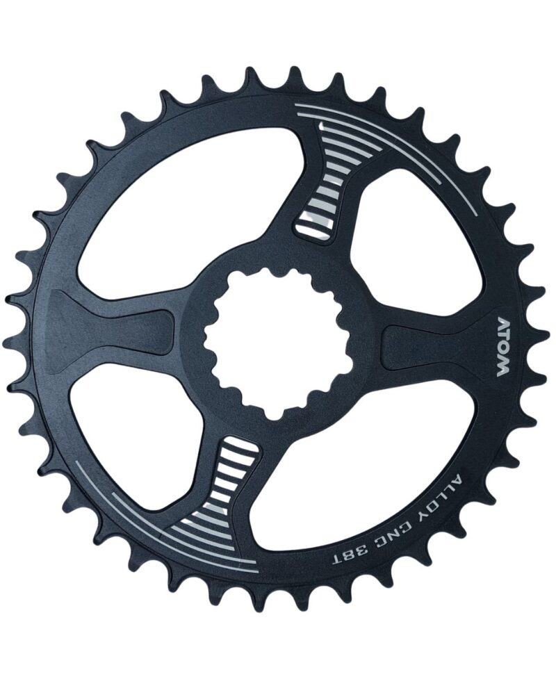 PLATO AS558 40T 12V SRAM NEGRO ANODIZADO